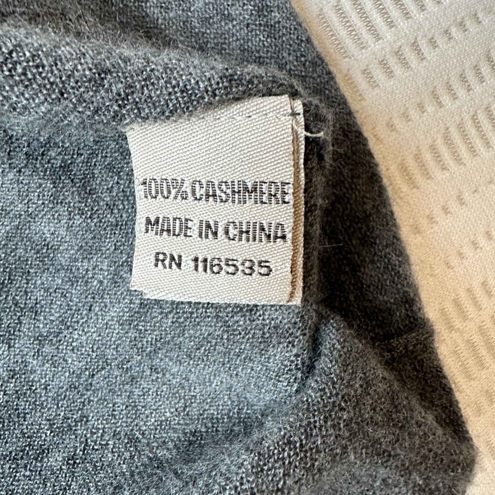 Lela Rose Womens 100% Cashmere Sleeveless Sweater Size L Gray Luxury Old Money - Picture 4 of 7